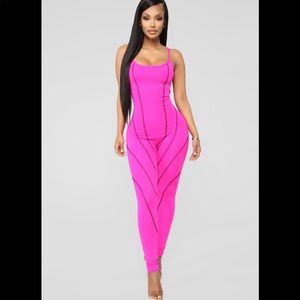 Fuchsia 
Jumpsuit